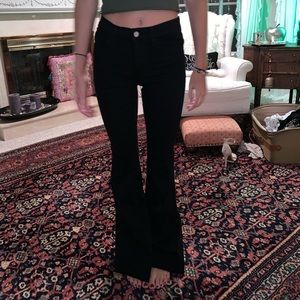 Black flare pants !!
